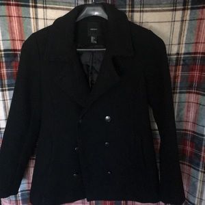 Black Forever 21 Peacoat